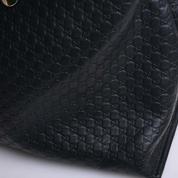 Gucci Micro Leather Rucksack Backpack Black - Picture 7 of 10